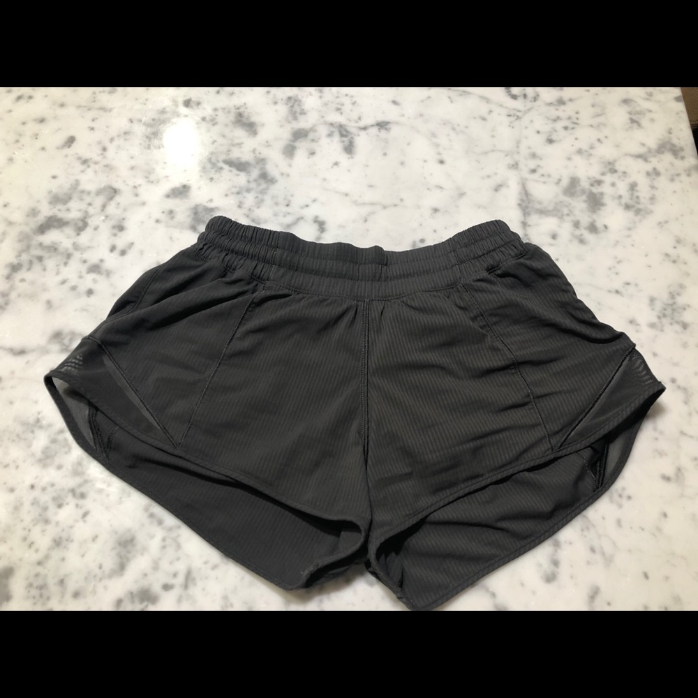 Grey Lululemon short size 4